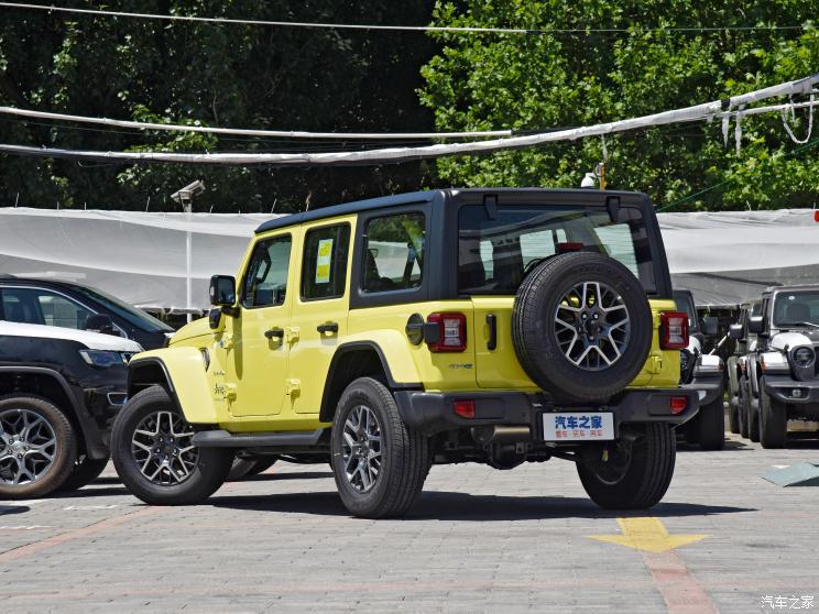 Jeep(進口) 牧馬人新能源 2022款 四門 2.0T 4xe 撒哈拉 螢光黃限量版