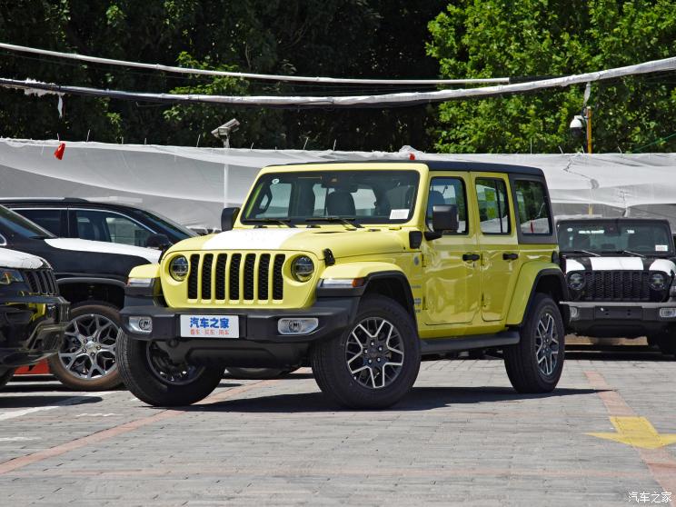 Jeep(進口) 牧馬人新能源 2022款 四門 2.0T 4xe 撒哈拉 螢光黃限量版