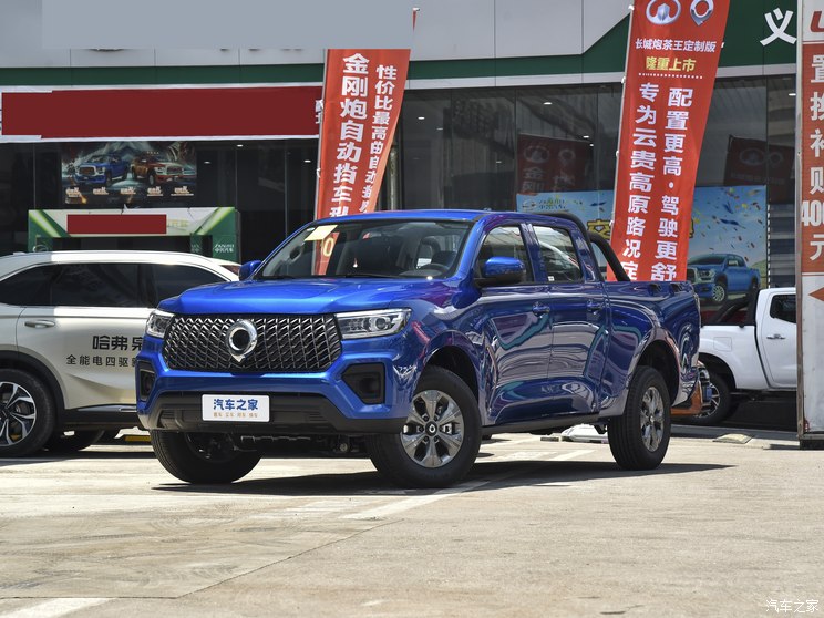 長城汽車 炮 2023款 2.0T商用版自動柴油四驅精英型長箱GW4D20M