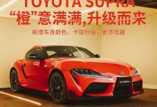 豐田GR SUPRA新增GT4賽車同款車身配色-深圳汽車網