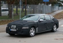 年內發布 新款捷尼賽思G80純電版諜照-深圳汽車網